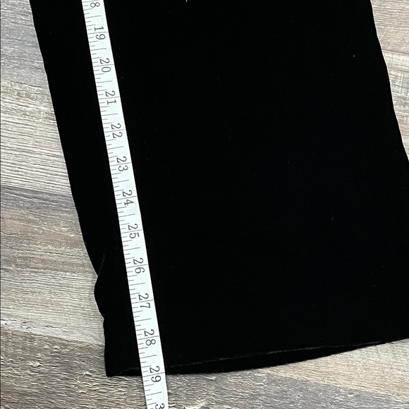 Vintage MERONA Black Velvet Silk Blend Wide Pants Size 6 Tag 8 Romantic Elegant - Picture 6 of 10